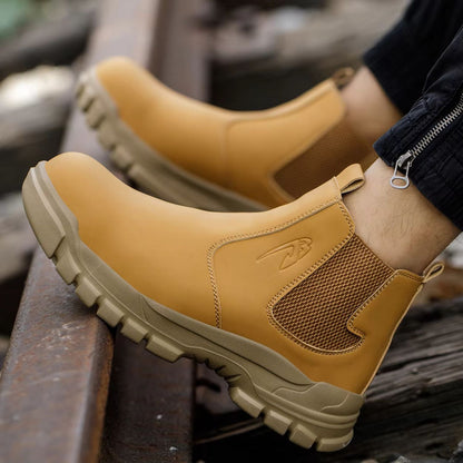 Wide Fit Safety Work Boots | Zyphhra