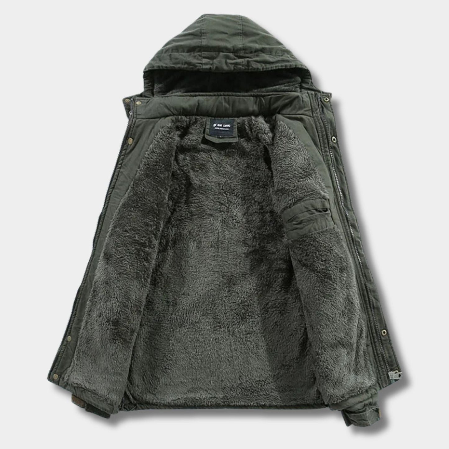 Hooded Utility Winter Jacket | Zyphhra