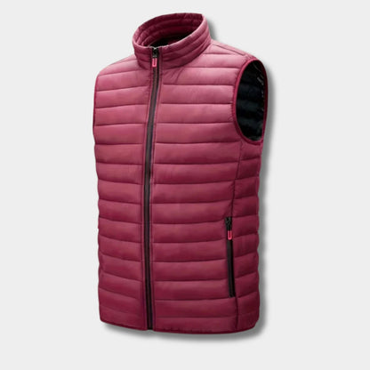 Lightweight Zip Puffer Gilet | Zyphhra