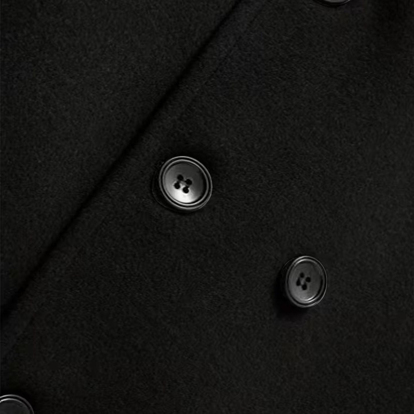 Vintage Double-Breasted Pea Coat | Zyphhra