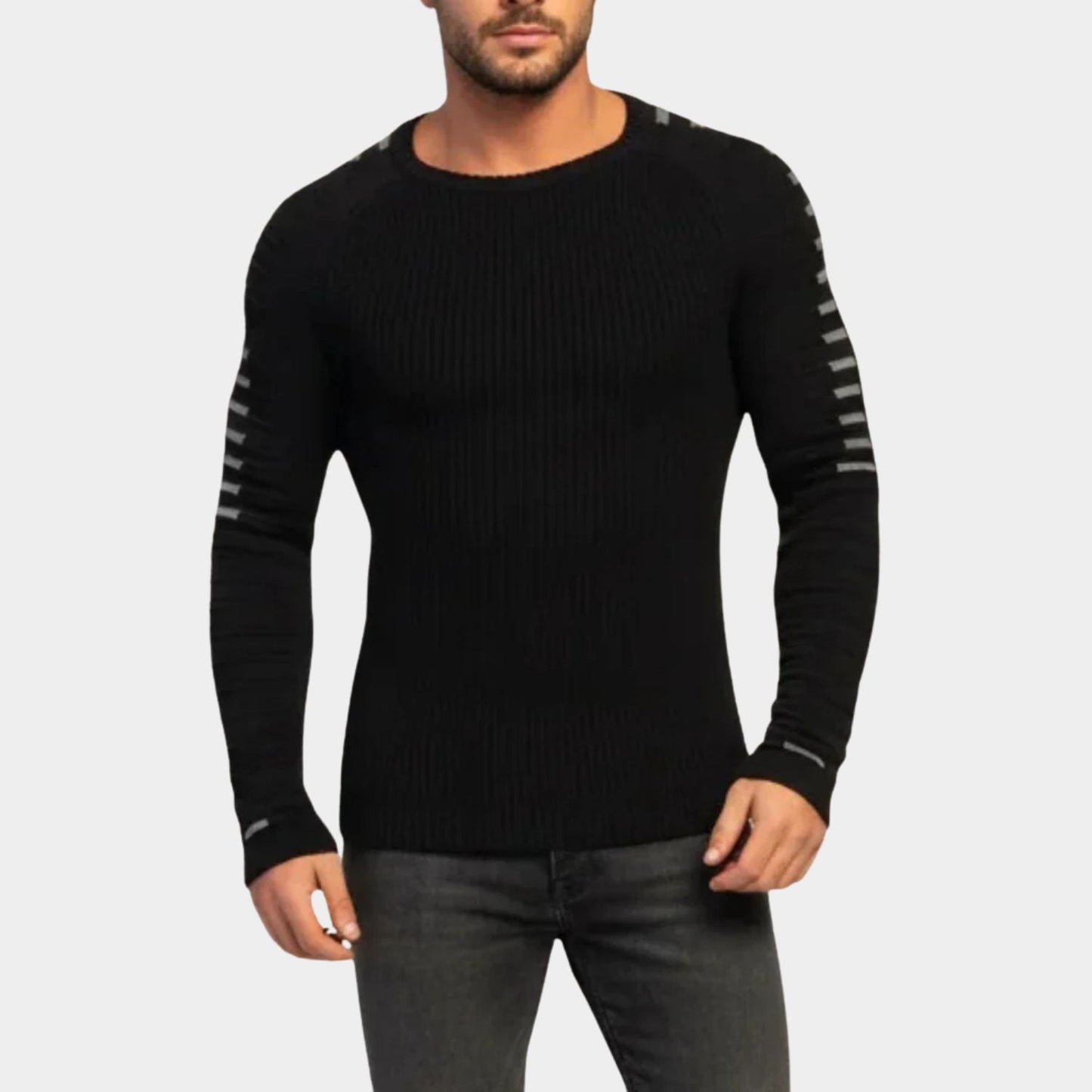 Sport Stripe Knit Jumper | Zyphhra