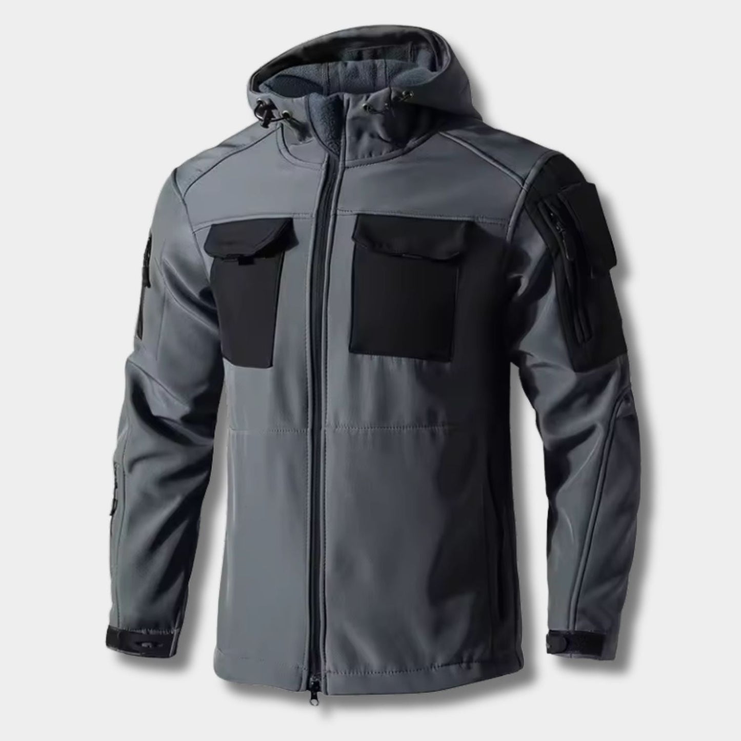 Tactical Utility Hooded Waterproof Jacket | Zyphhra