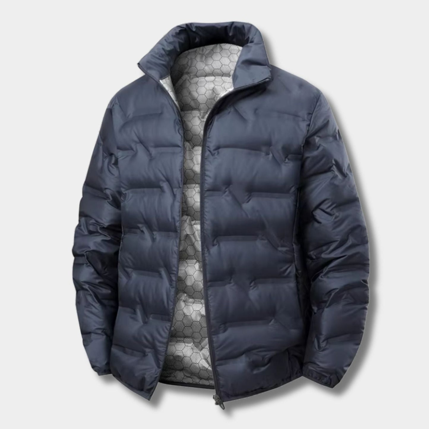 Weather Ready High Collar Puffer Jacket | Zyphhra