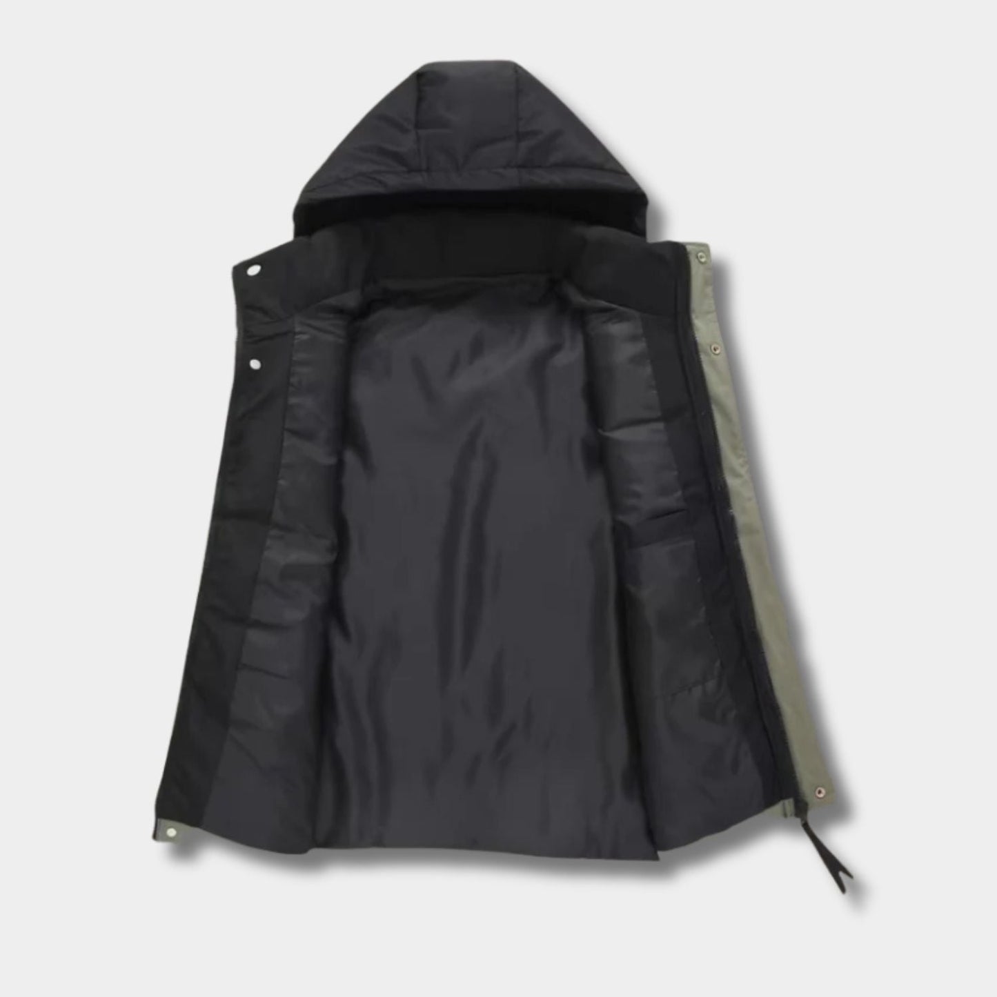 Colour Block Hooded Puffer Gilet | Zyphhra
