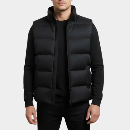 Insulated Zip Puffer Gilet | Zyphhra