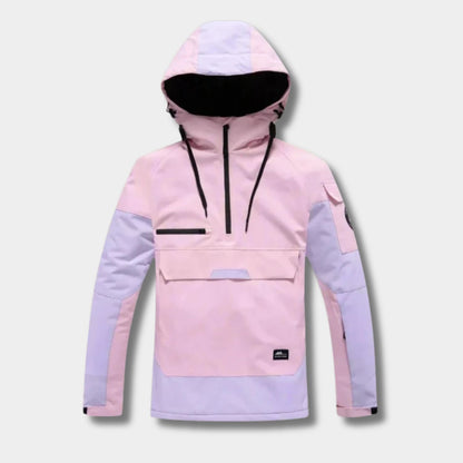 Hooded Half-Zip Ski Jacket | Zyphhra