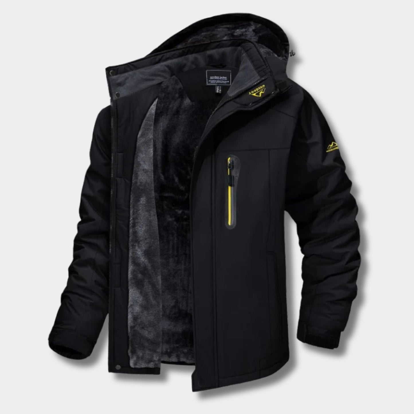 Fleece Lined Outdoor Winter Jacket | Zyphhra