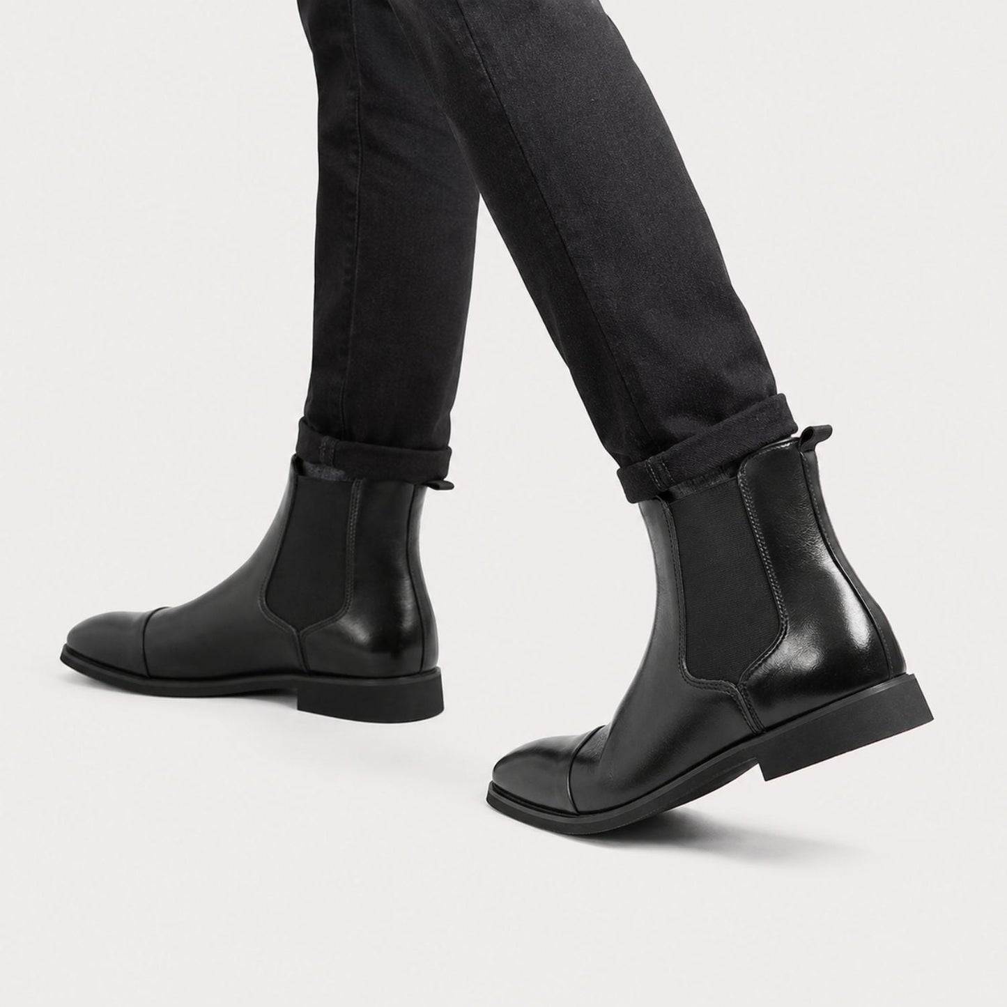 Cap Toe Chelsea Boots | Zyphhra