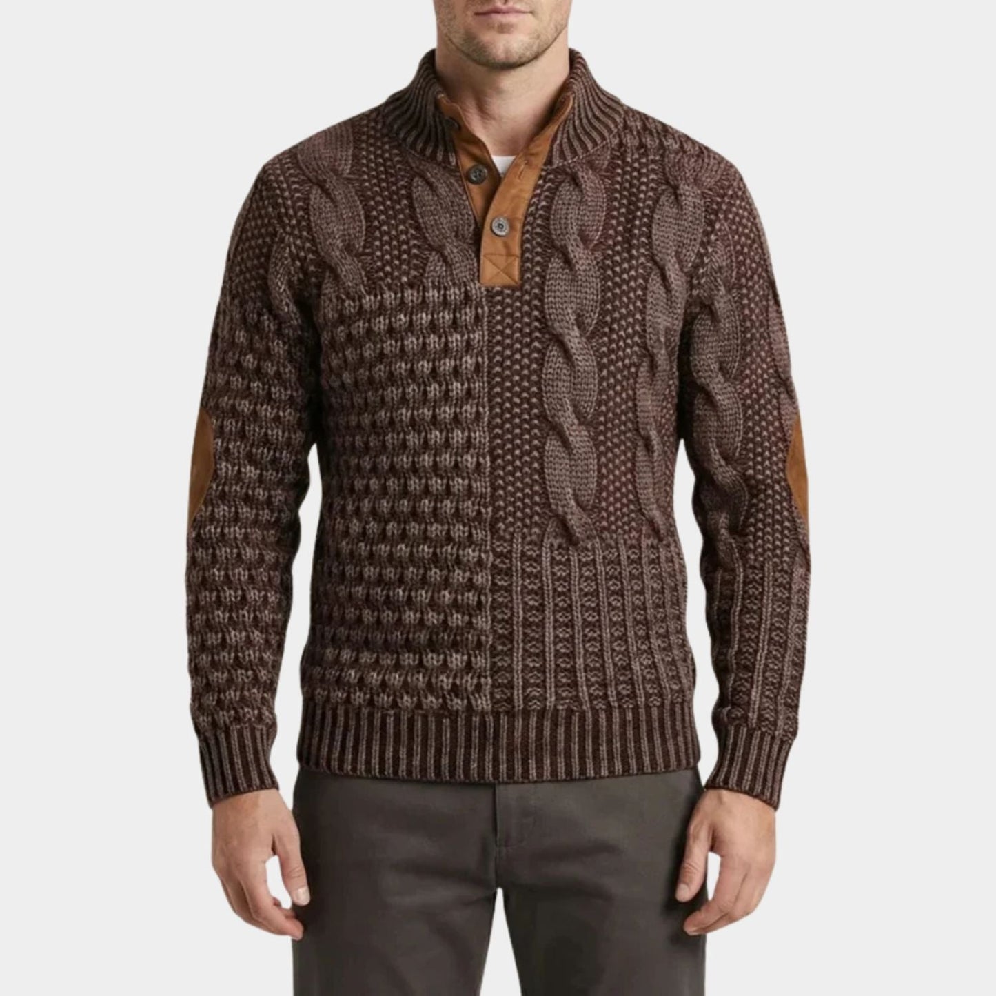 Textured Cable Knit Jumper | Zyphhra