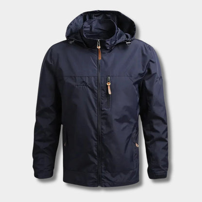 Lightweight Hooded Outdoor Waterproof Jacket | Zyphhra