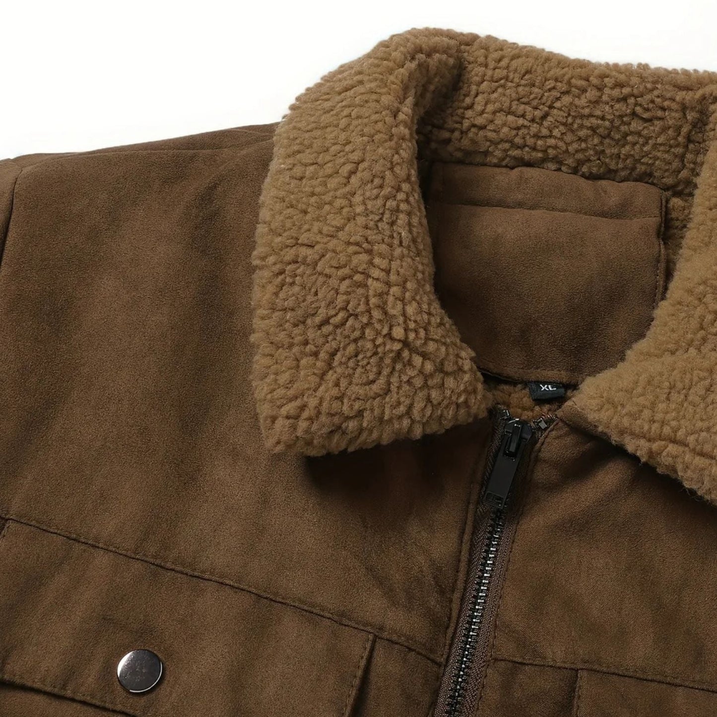 Sherpa Collar Fleece Jacket | Zyphhra