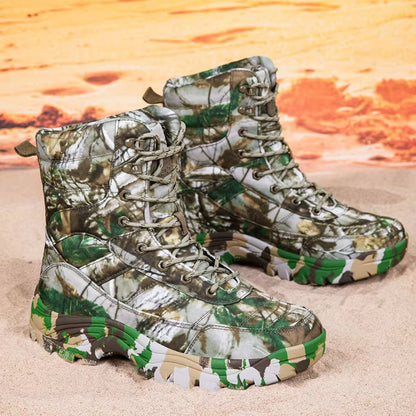 Insulated Camo Hunting Boots | Zyphhra