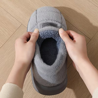 Plush Padded Winter Slippers | Zyphhra