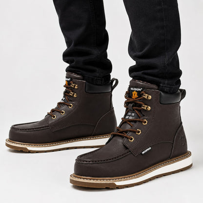 Waterproof Steel Toe Work Boots | Zyphhra
