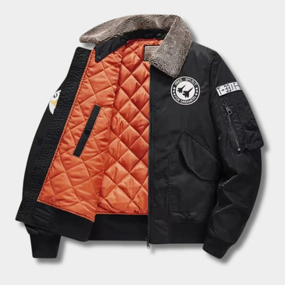 Oversized Flight Aviator Jacket | Zyphhra