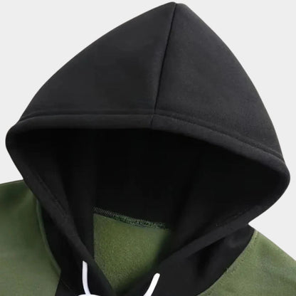 Colour Block Pullover Hoodie | Zyphhra