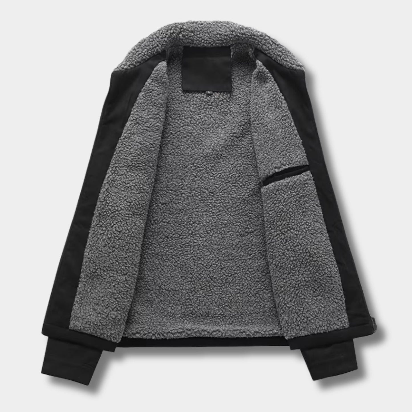 Sherpa Lined Aviator Winter Jacket | Zyphhra