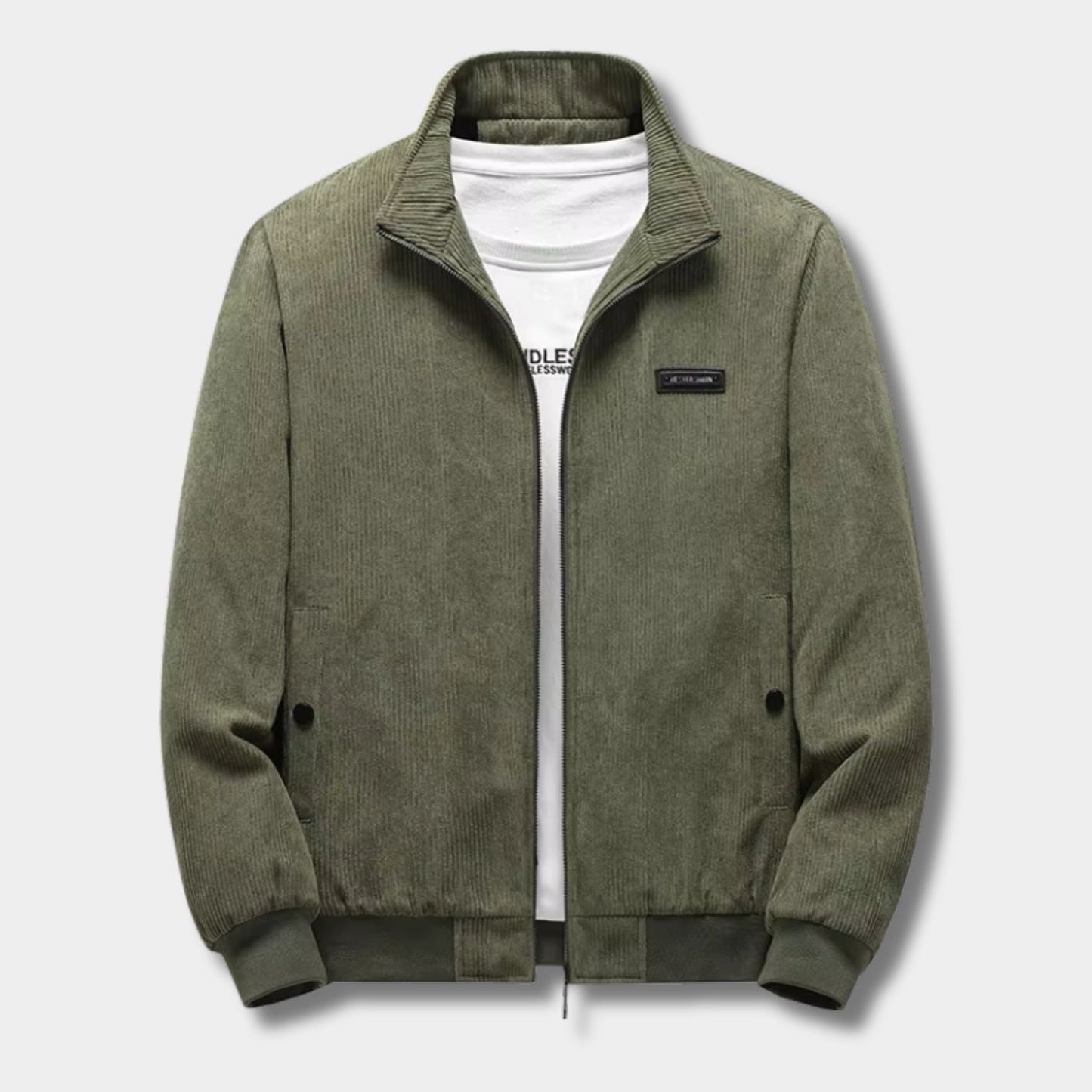 Corduroy Sherpa Fleece Jacket | Zyphhra
