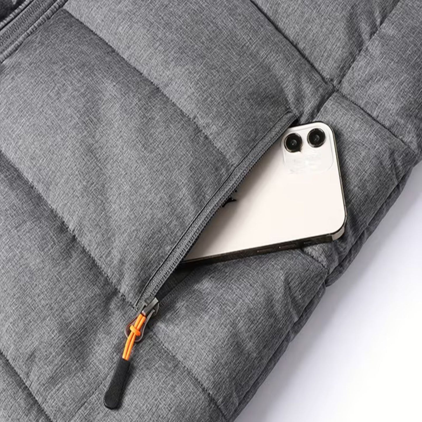 Stand Collar Puffer Gilet | Zyphhra