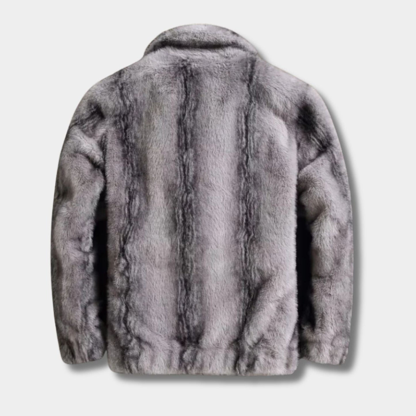 Classic Lapel Faux Fur Jacket | Zyphhra