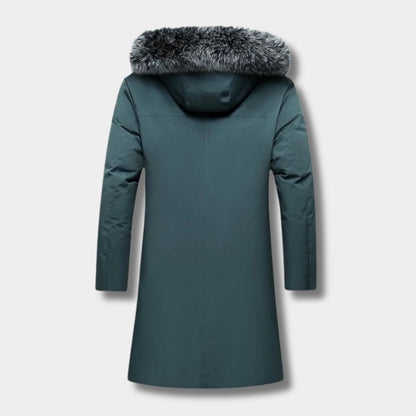 Faux Fur Hooded Thermal Ski Coat | Zyphhra