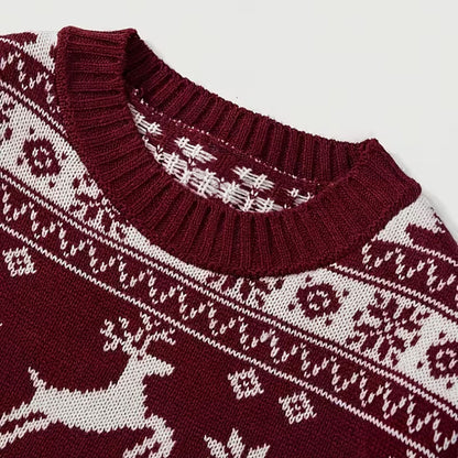 Nordic Reindeer Christmas Jumper | Zyphhra