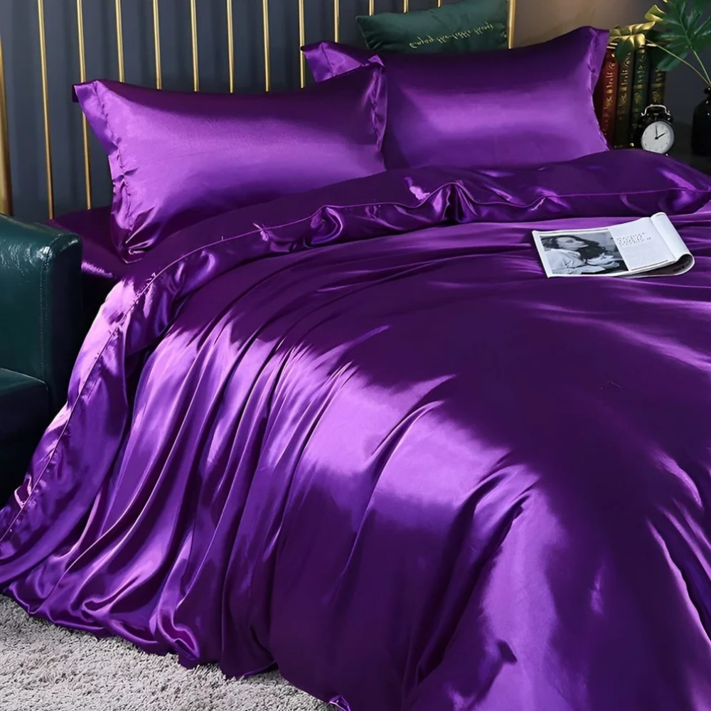 Luxurious Antibacterial Silk Bedding Set | Zyphhra