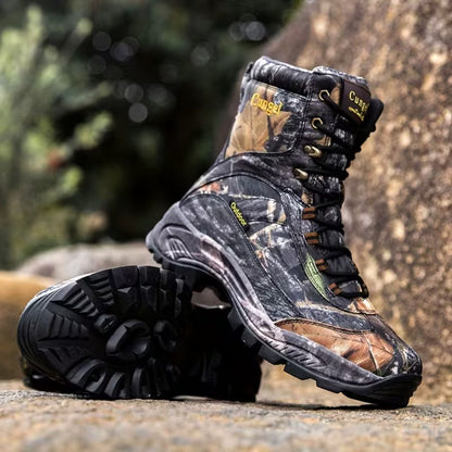All-Terrain Camo Hunting Boots | Zyphhra