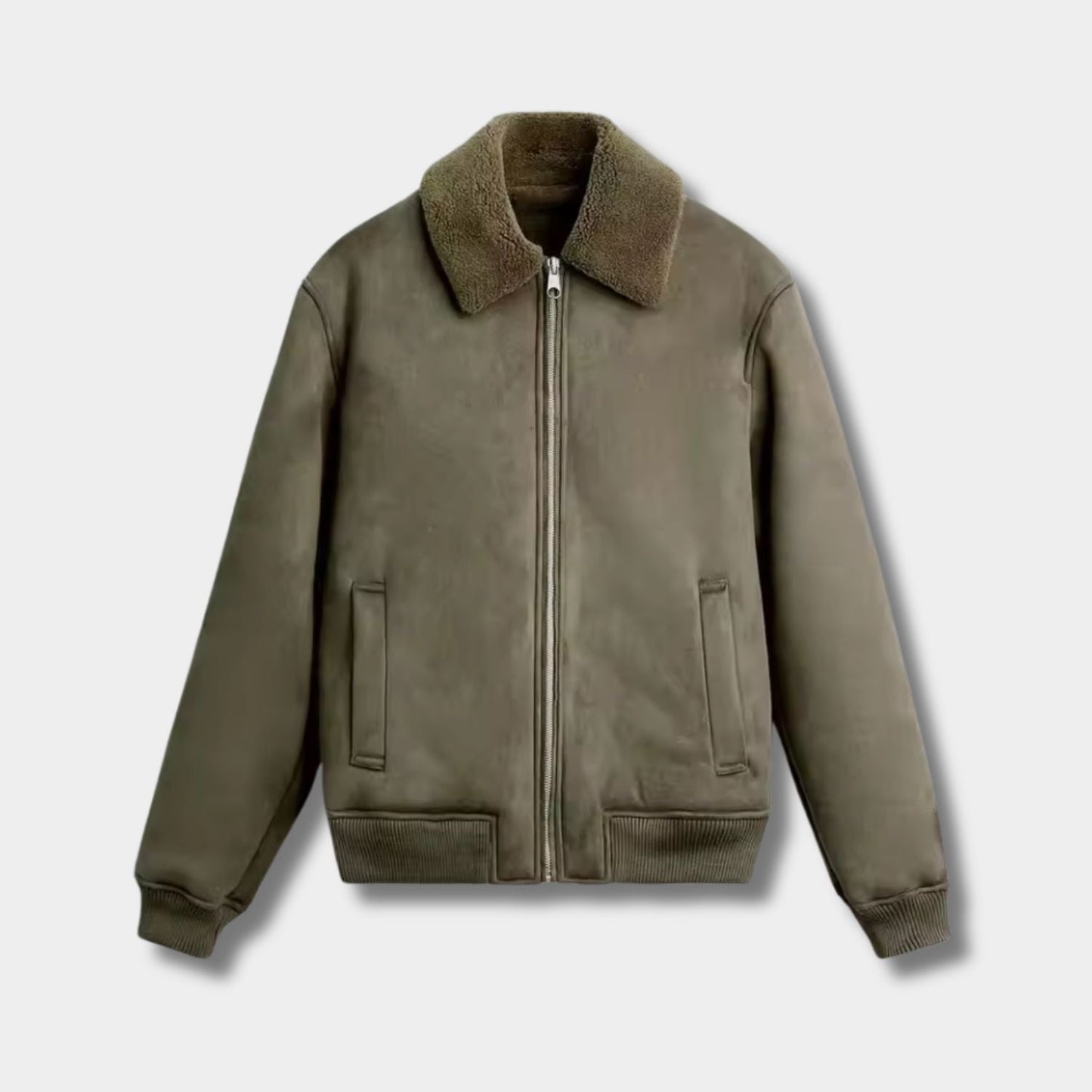 Sherpa Collar Winter Jacket | Zyphhra