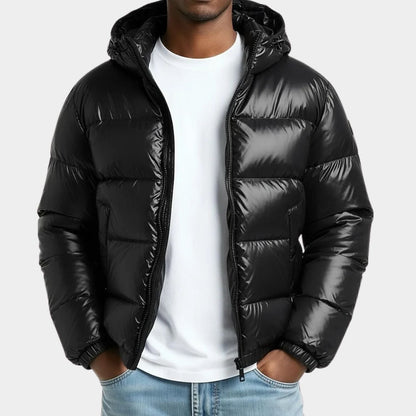 Quilted Hooded Puffer Jacket | Zyphhra