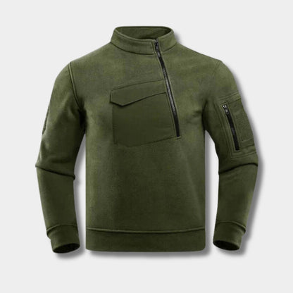 Tactical Quarter-Zip Fleece Jacket | Zyphhra