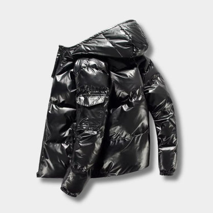 Windproof Hooded Puffer Jacket | Zyphhra