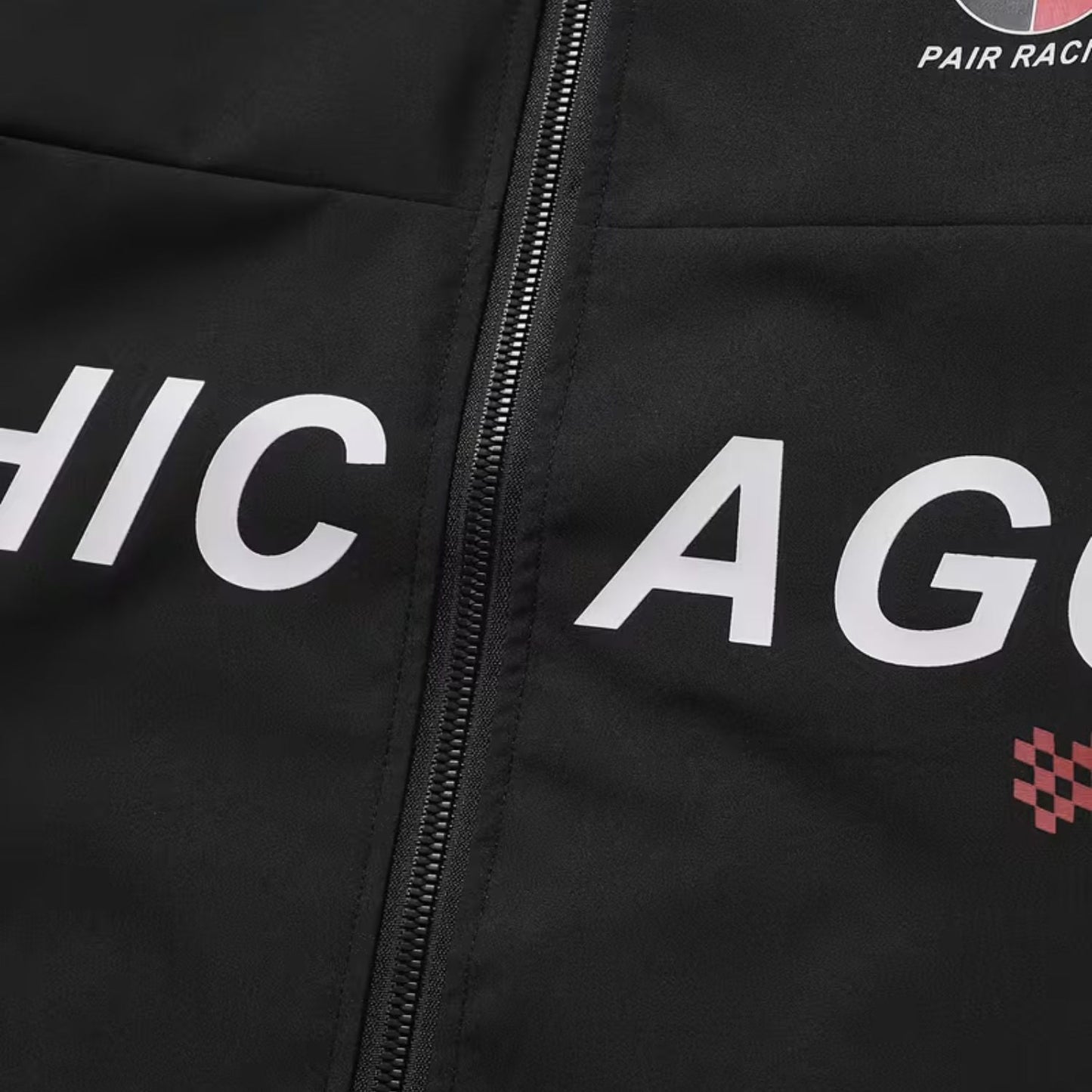 Racing Print Aviator Jacket | Zyphhra