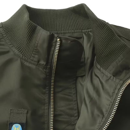 Tactical Multi-Pocket Bomber Jacket | Zyphhra