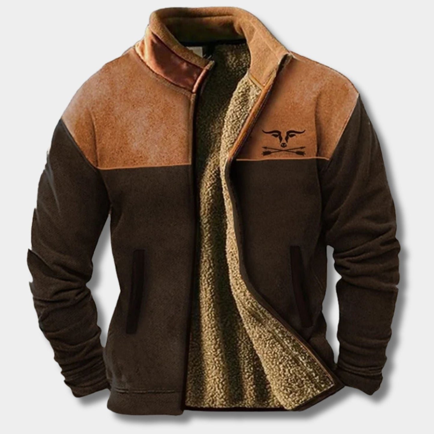 Rugged Sherpa Fleece Jacket | Zyphhra