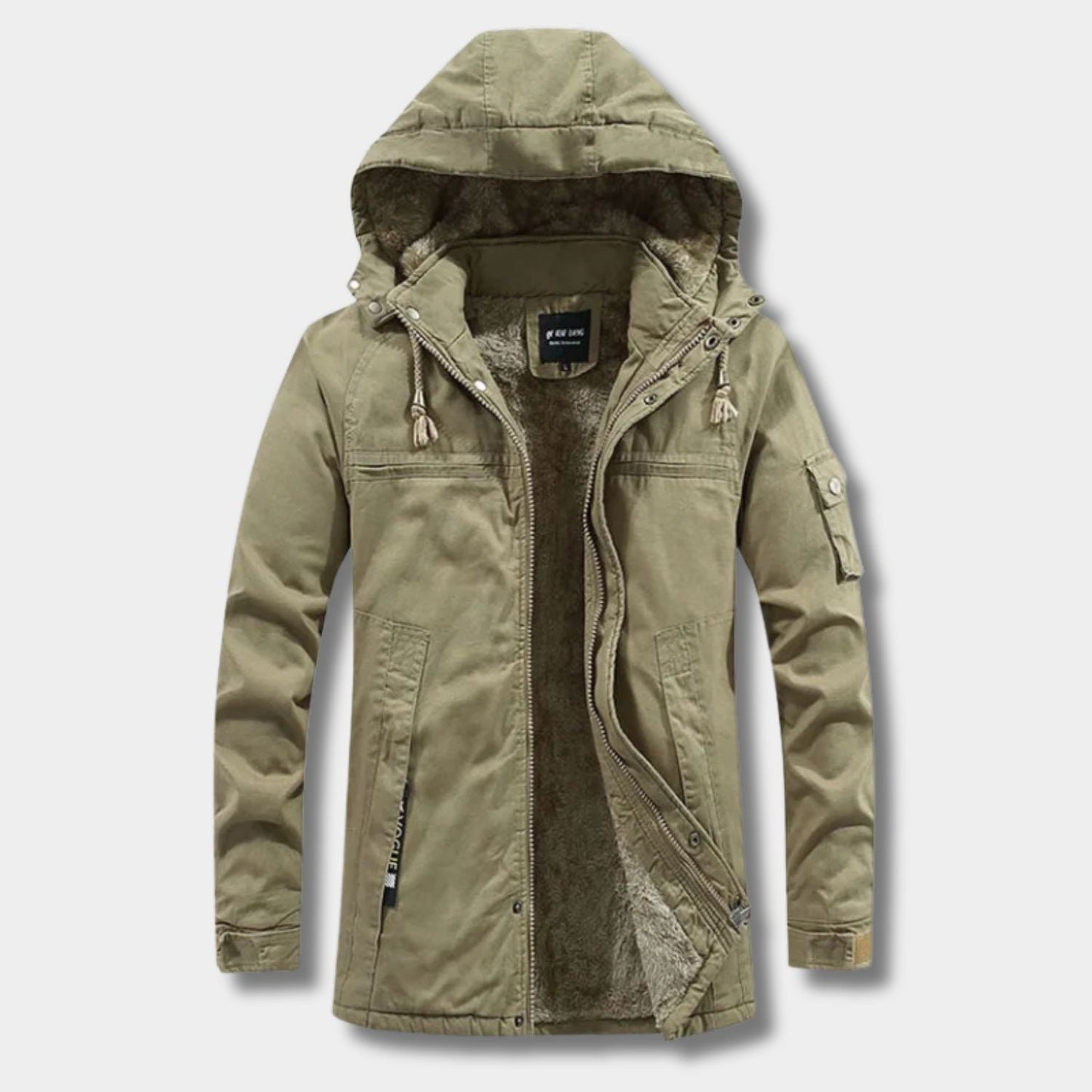 Hooded Utility Winter Jacket | Zyphhra
