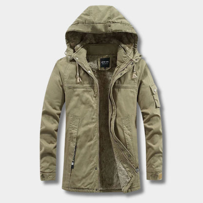 Hooded Utility Winter Jacket | Zyphhra