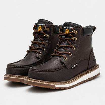 Protective Leather Work Boots | Zyphhra
