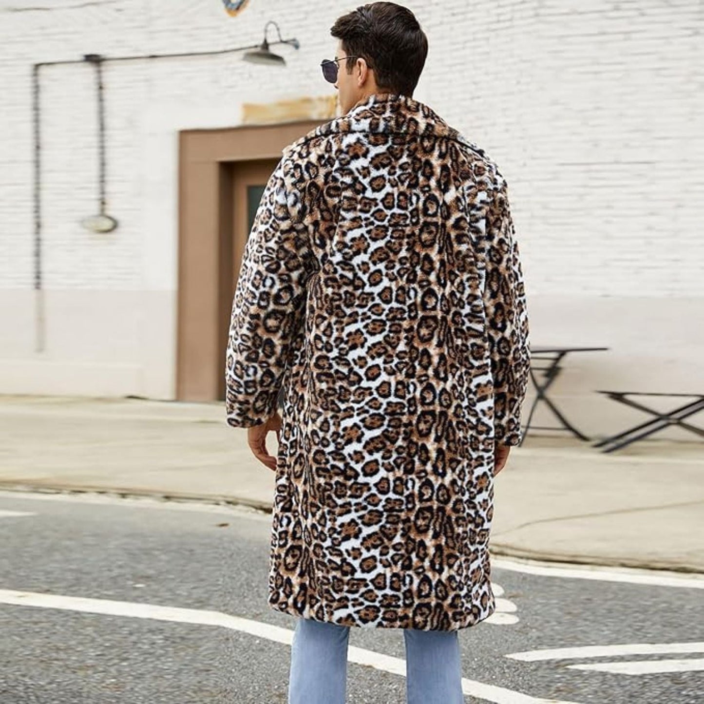 Textured Statement Fur Coat | Zyphhra