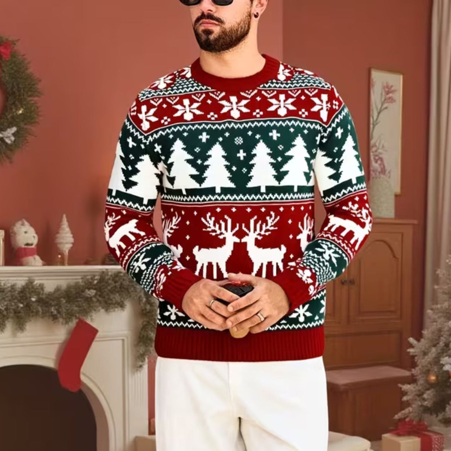 Reindeer Christmas Jumper | Zyphhra