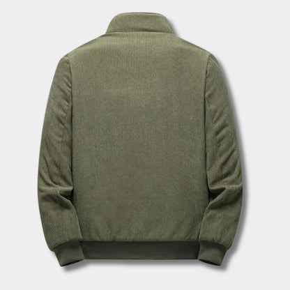 Corduroy Sherpa Fleece Jacket | Zyphhra