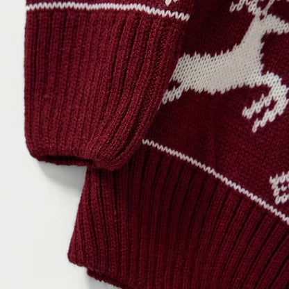 Nordic Reindeer Christmas Jumper | Zyphhra
