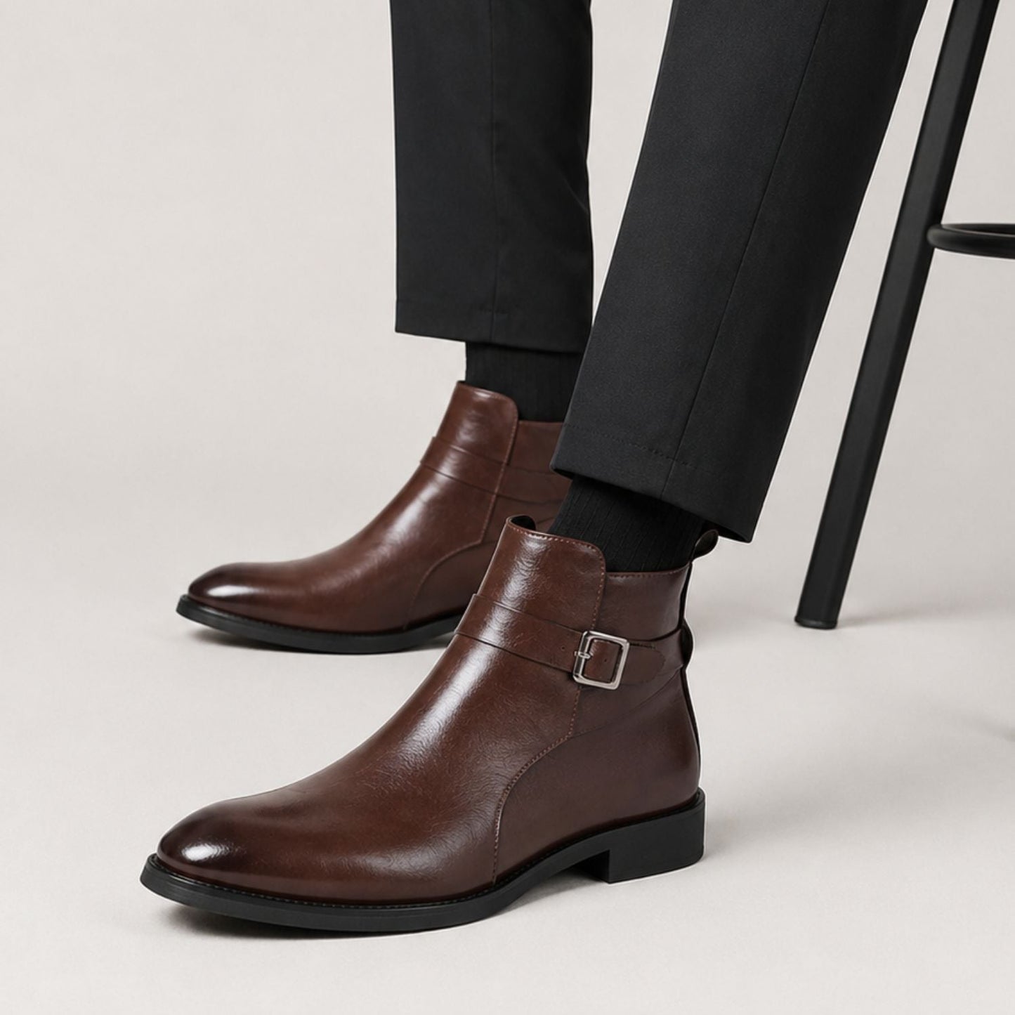 Buckle Chelsea Boots | Zyphhra