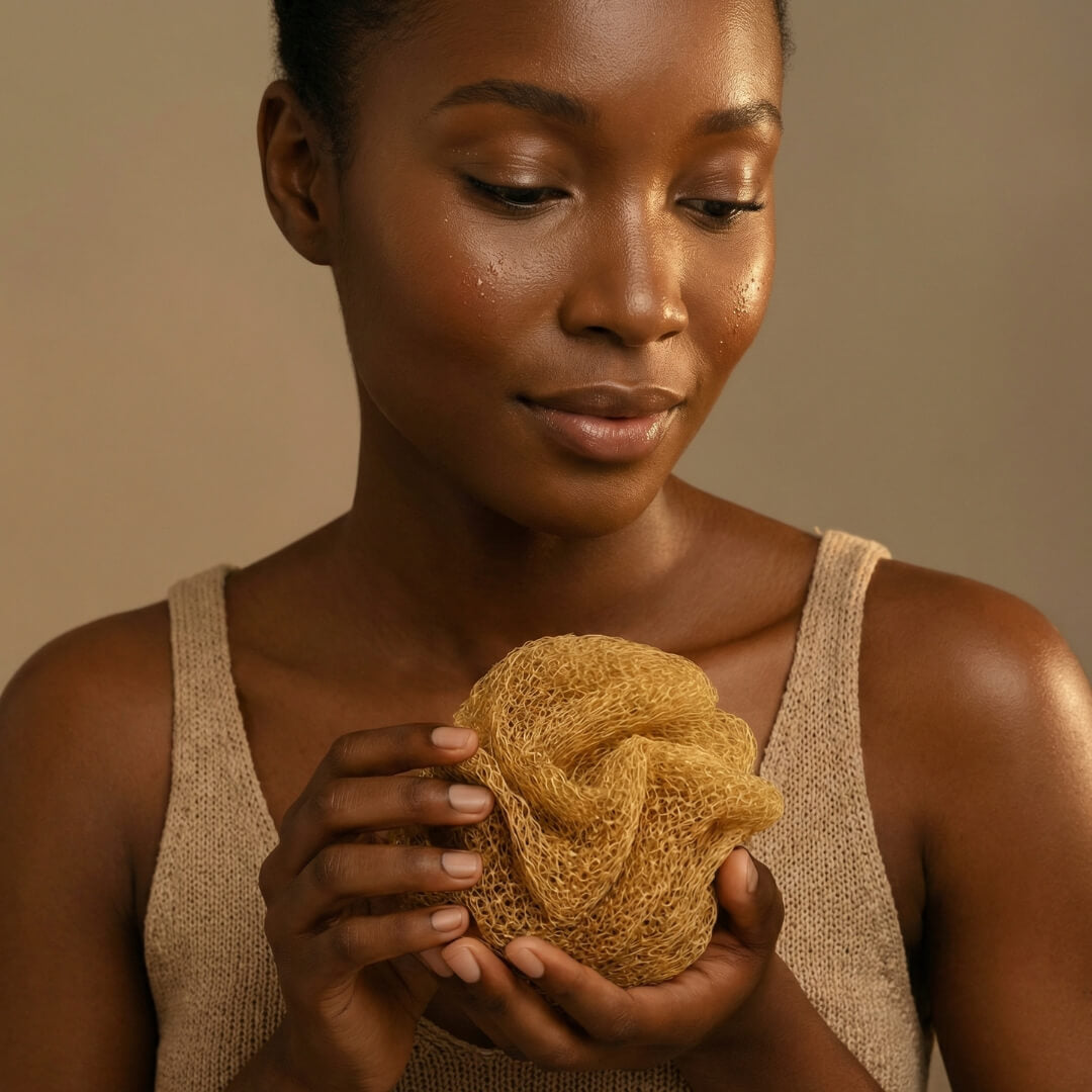 African Net Sponge – Body Exfoliating Washcloth
