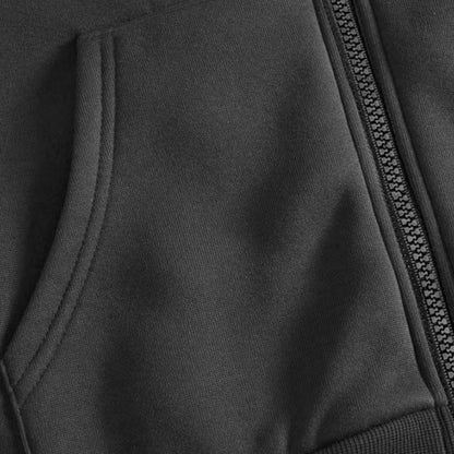 Gothic Dark Streetwear Zip Hoodie | Zyphhra
