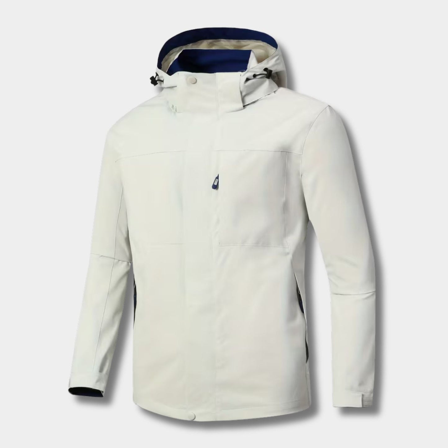 Hooded Shell Zip Waterproof Jacket | Zyphhra
