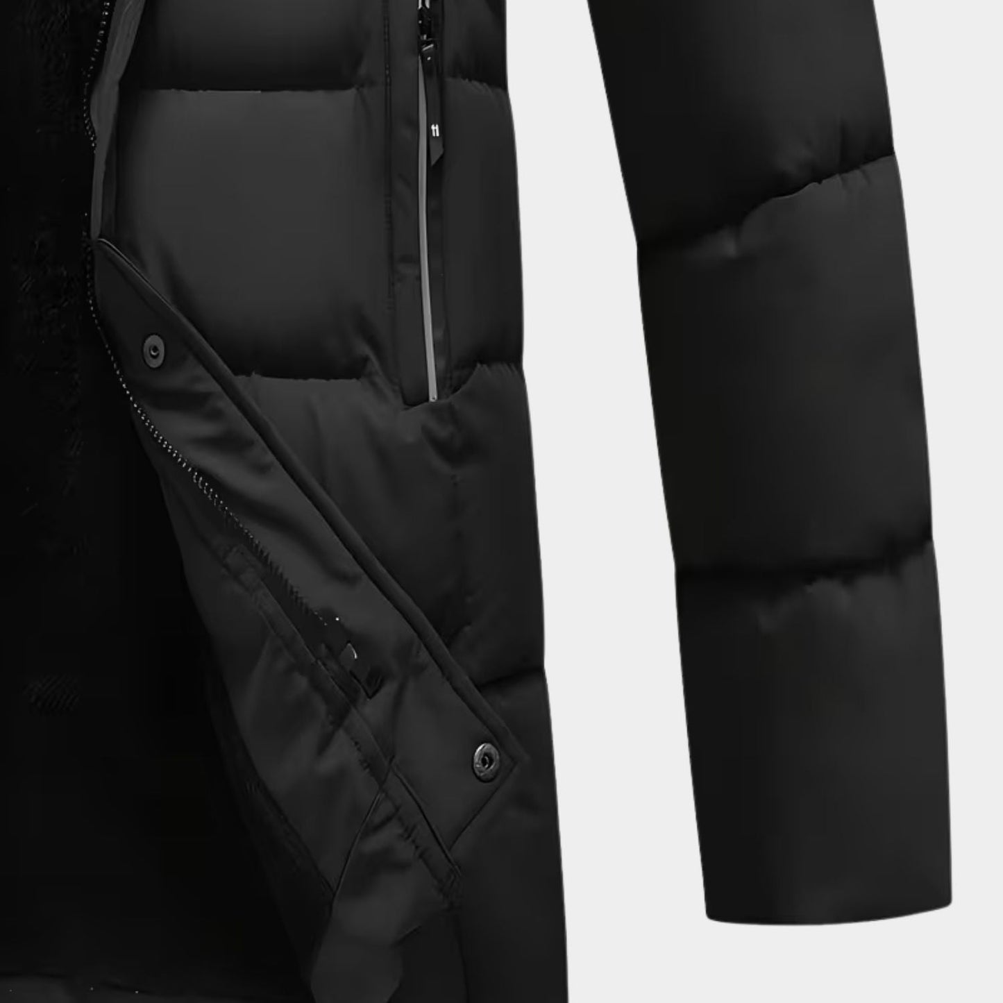 Detachable Hood Padded Ski Coat | Zyphhra
