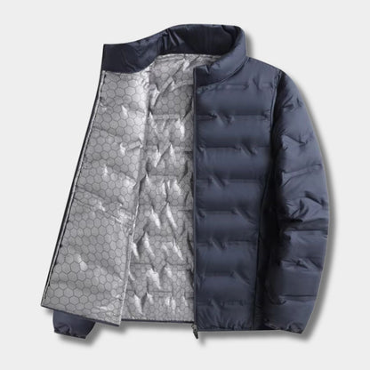 Weather Ready High Collar Puffer Jacket | Zyphhra