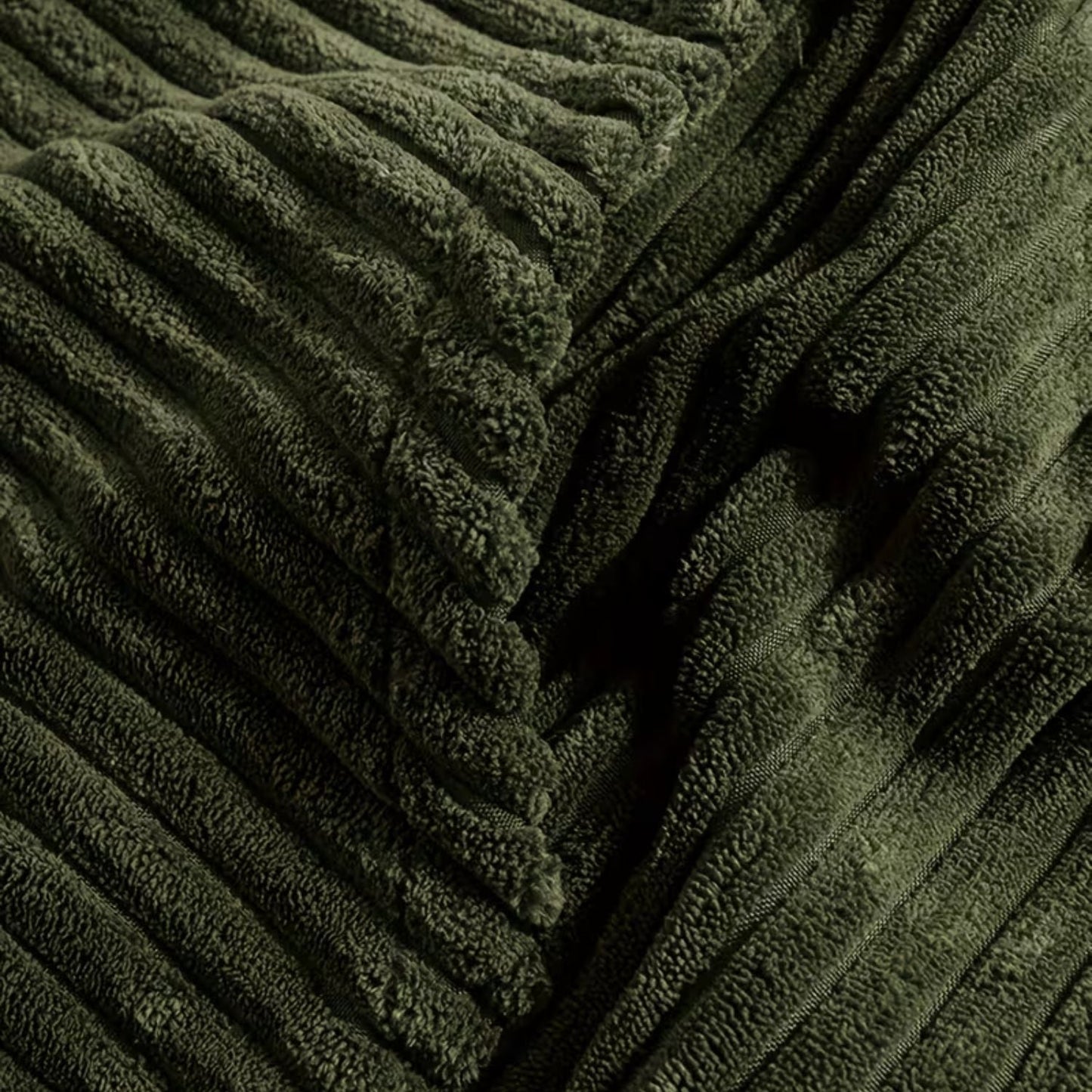 Textured Corduroy Pullover Hoodie | Zyphhra