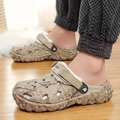 Fleece-Lined EVA Winter Slippers | Zyphhra